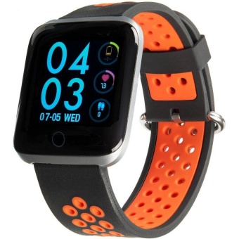Зображення Фітнес браслет Gelius GP SW 001 Black red
