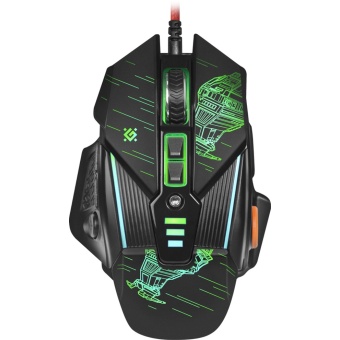 Изображение Компьютерная мыш Defender sTarx GM-390L 8кнопок грузики