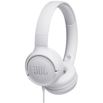 Зображення Навушники JBL T500 White (T500WHT)