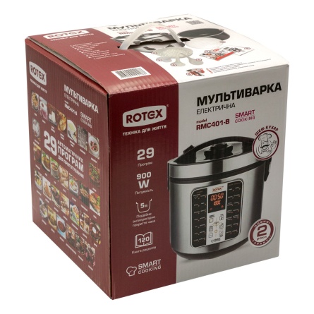Мультиварка Rotex RMC401-B Smart Cooking фото №10