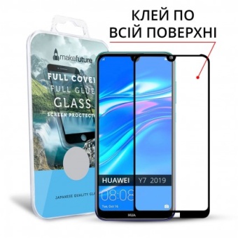 Изображение Защитное стекло MakeFuture H Y7 Black 00 00039674