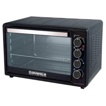 Зображення Піч електрична Grunhelm GN63CB чорна