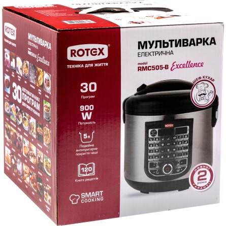 Мультиварка Rotex RMC505-B Excellence фото №6