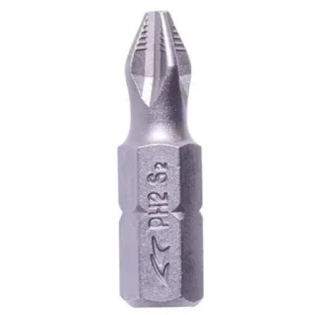 Набор бит Дніпро М Насадка (біта) ACR PH 2 25 мм (S2) (2 шт.)