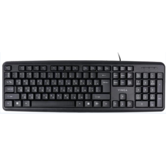 Изображение Клавиатура Vinga KB 110 BK Black