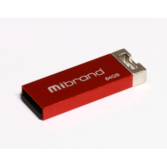 Зображення Флешка Mibrand Chameleon 64 Gb Red 2.0