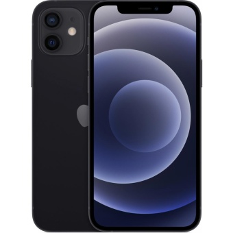 Изображение Смартфон Apple iPhone 12 128Gb Black (MGJA3)