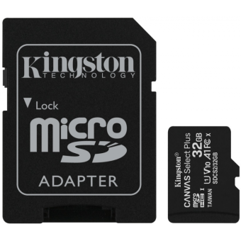 Зображення Карта пам'яті Kingston MSDHC Canvas Select Plus 32 Gb UHS1 cl10 A1