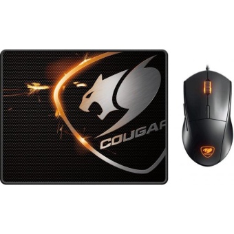 Зображення Комп'ютерна миша Cougar XC з килимком Speed XC
