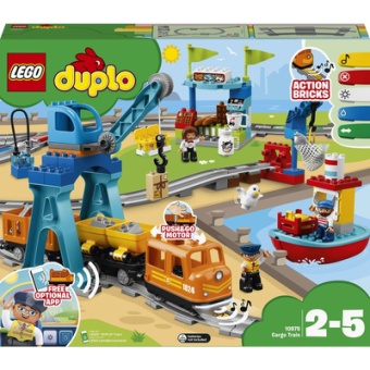 Зображення Конструктор Lego Duplo Грузовой поезд 105 деталей (10875)