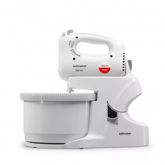 Изображение Миксер Zelmotor 451.6 BIALY (з підставкою)