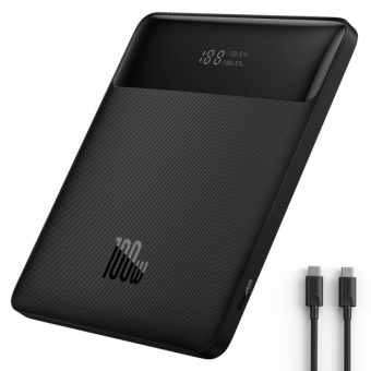 Изображение Мобильная батарея Baseus Bipow Digital Display 100W 20000mAh Black (PPDGL-01)
