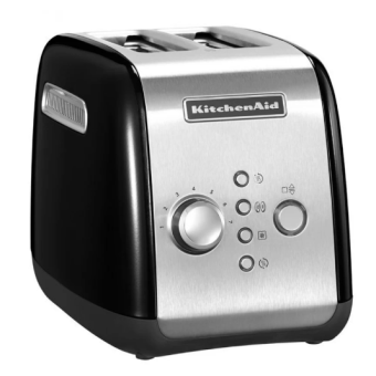 Изображение Тостер KitchenAid 5KMT221EOB на 2 тоста чорний