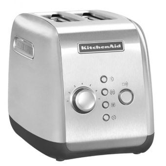 Изображение Тостер KitchenAid 5KMT221ESX на 2 тоста колір нержавіюча сталь