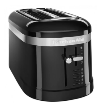 Изображение Тостер KitchenAid 5KMT5115EOB на 4 тоста 2 довгих слота чорний