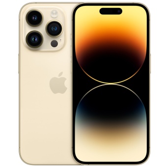 Зображення Смартфон Apple iPhone 14 Pro 256GB Gold (MQ183)