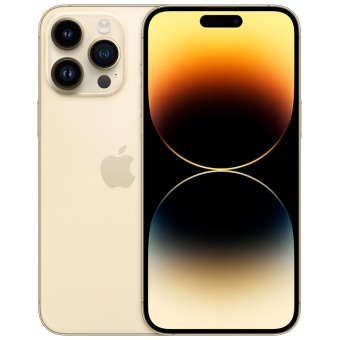 Изображение Смартфон Apple iPhone 14 Pro Max 128GB Gold (MQ9R3)