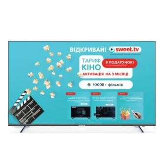 Зображення Телевізор Hoffson A43UHD500T2S