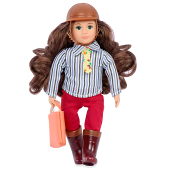 Изображение Лялька LORI 15 см Вершниця Тіган (LO31031Z)