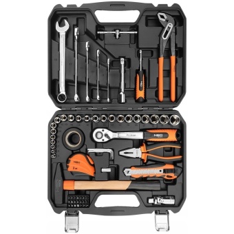 Изображение Набор инструменты Neo Tools 65 од.універсальнийкейс