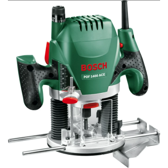 Изображение Фрезер многофункциональный Bosch POF 1400 ACE, 1400Вт, 11000-28000 об/хв, 55мм, 3кг