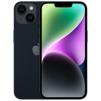 Зображення Смартфон Apple iPhone 14 128GB Midnight (MPUF3)