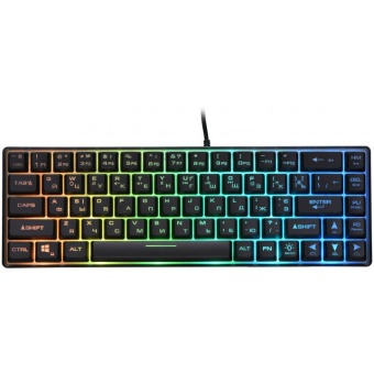 Изображение Клавиатура 2E GAMING KG345 RGB 68key USB Transparent