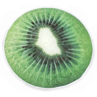 Изображение Рушник MirSon пляжное №5074 Summer Time Kiwi 150x150 см (2200003947823)