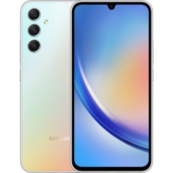 Изображение Смартфон Samsung SM-A346E (Galaxy A34 5G 6/128Gb) ZSA silver