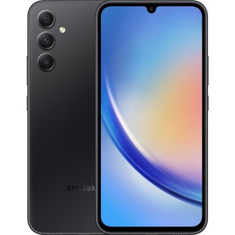 Изображение Смартфон Samsung SM-A346E (Galaxy A34 5G 8/256Gb) ZKE Graphite