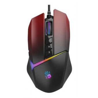 Изображение Компьютерная мыш A4Tech W60 Max Bloody Gradient Red