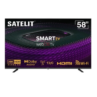 Зображення Телевізор Satelit 58U9200WS