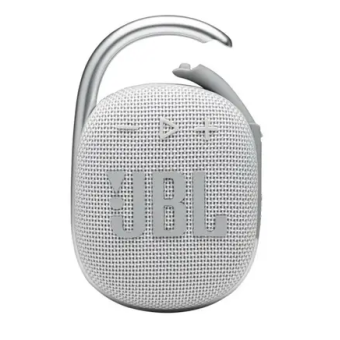 Изображение Портативна колонка JBL Clip 4 Eco White (JBLCLIP4ECOWHT)