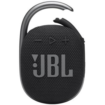 Зображення Портативна колонка JBL Clip 4 Black (JBLCLIP4BLK)