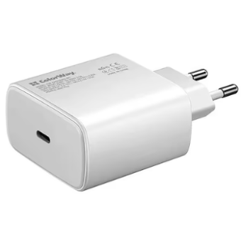 Зображення МЗП Colorway Power Delivery Port PPS USB Type-C (45W) білий (CW-CHS034PD-WT)