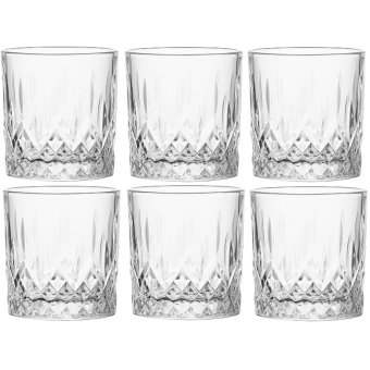 Зображення Набір склянок Ardesto для віскі Alba 330 мл 6 шт (AR2633WA)