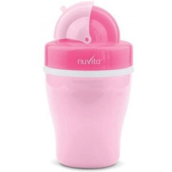 Изображение Посуд для дітей Nuvita Поїльник NV1436Pink 18м  200мл.