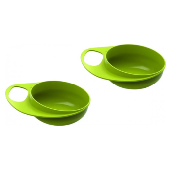 Изображение Посуд для дітей Nuvita Easy Eating NV8431Lime 2шт.