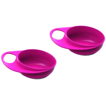 Зображення Посуд для дітей Nuvita Easy Eating NV8431Pink 2шт.