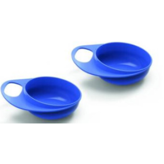 Зображення Посуд для дітей Nuvita Easy Eating NV8451Blue 2шт.