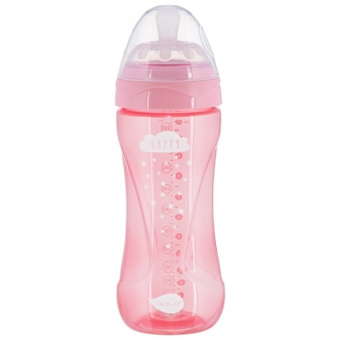 Зображення Пляшечка для годування Nuvita Антиколікова NV6052PINK, 330 мл