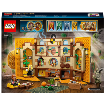 Зображення Конструктор Lego Harry Potter Прапор гуртожитку Гафелпаф (76412)