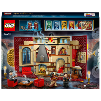 Зображення Конструктор Lego Harry Potter Прапор гуртожитку Ґрифіндор (76409)