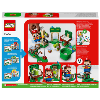 Зображення Конструктор Lego Super Mario™ Додатковий набір «Будинок подарунків Йоші» (71406)