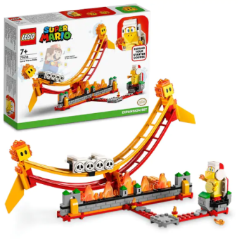 Зображення Конструктор Lego Super Mario Поїздка на лава-хвилі. Додатковий набір (71416)