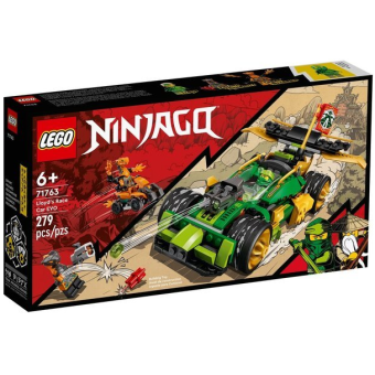 Зображення Конструктор Lego Ninjago Гоночний автомобіль ЕВО Ллойда (71763)