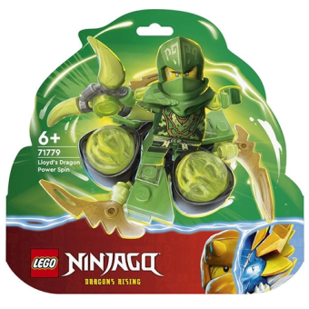 Зображення Конструктор Lego Ninjago Суперсила дракона Ллойда обертання спін-джитсу (71779)
