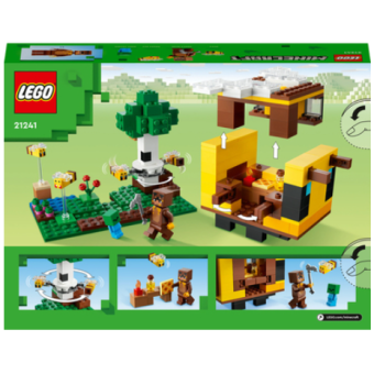 Зображення Конструктор Lego Minecraft Бджолиний будиночок (21241-)