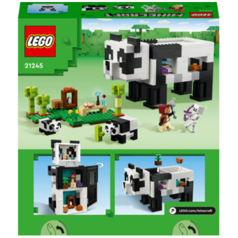 Зображення Конструктор Lego Minecraft Помешкання панди (21245)