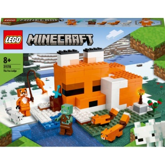 Зображення Конструктор Lego Minecraft Хатина лисиці (21178)
